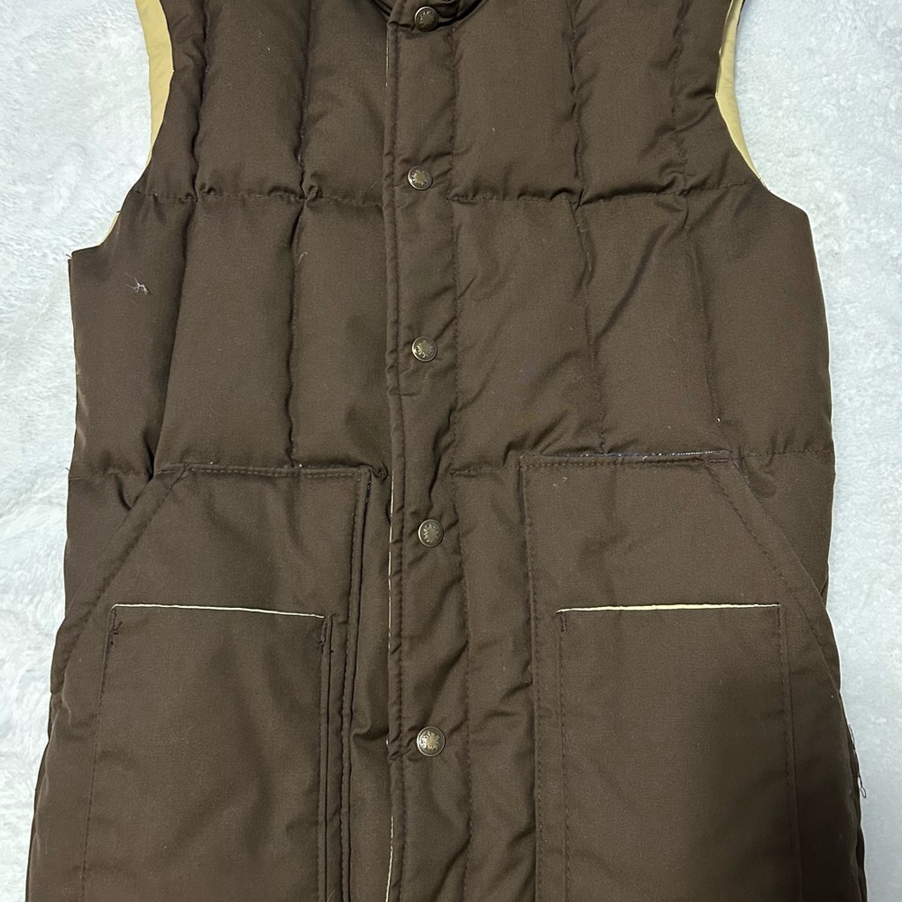 Women’s Brown Quilted Vest